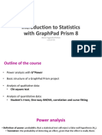 Introduction To Statistics With GraphPad Prism Slides