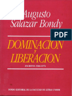Salazar Bondy, Augusto - Dominación y Liberación
