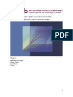 Relatório 2 Álgebra Linear e Geometria Analítica - Cópia