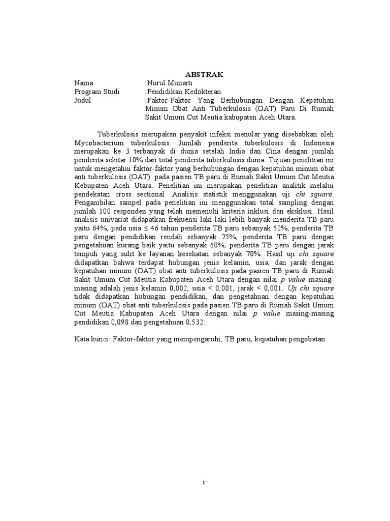 Acc Skripsi Tb Paru 2020 Pdf