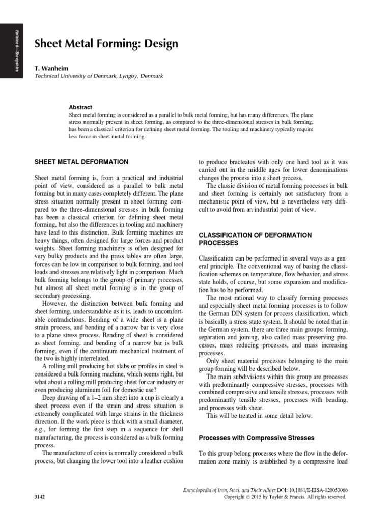 E Eisa 120053066 PDF Sheet Metal Stress (Mechanics)