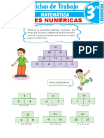 Pirámides numéricas y ejercicios de suma y resta