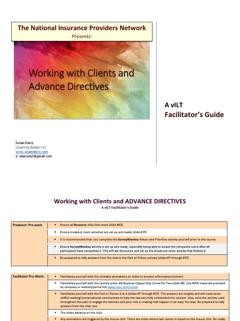 Advance Directives FG | PDF | Question