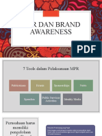 Week 9 - MPR Dan Brand Awareness