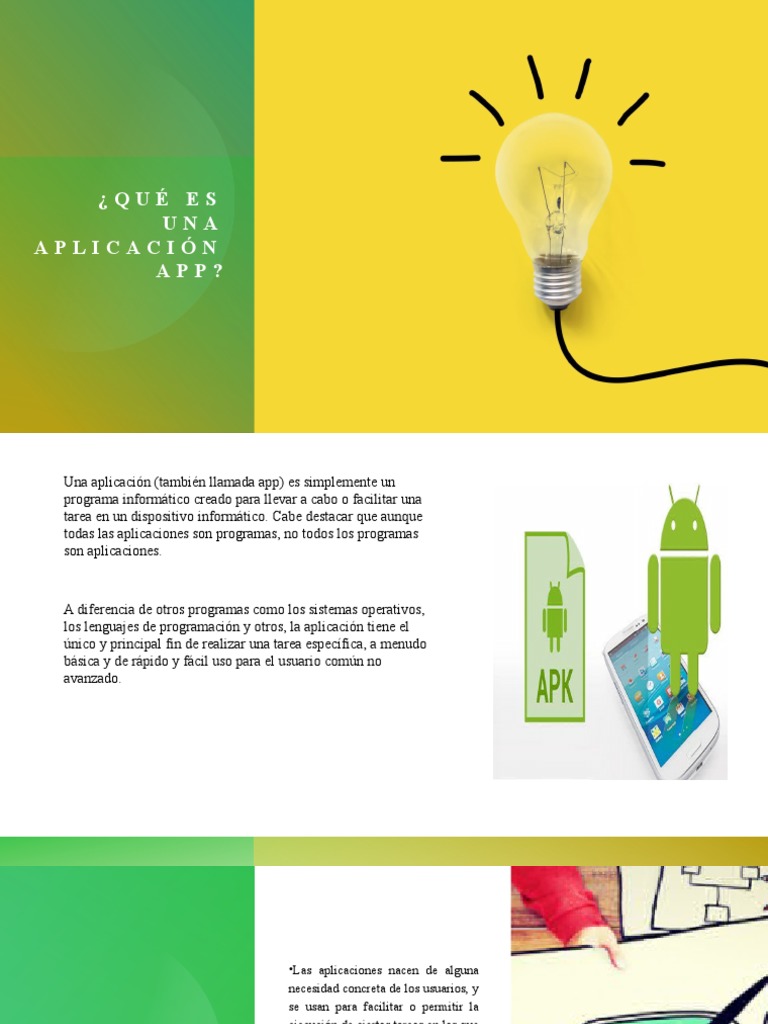 Qué Es Una Aplicación APP | PDF | Software de la aplicacion | Software