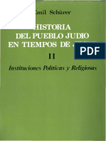 Historia Del Pueblo Judio en Tiempos de Jesus v 2 - Emil Schurer