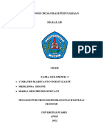 Fungsi Organisasi Perusahaan Makalah: Yohanes Mariyanto Fodju Kadju Merlinda Dhone Maria Geotrudis Suryati