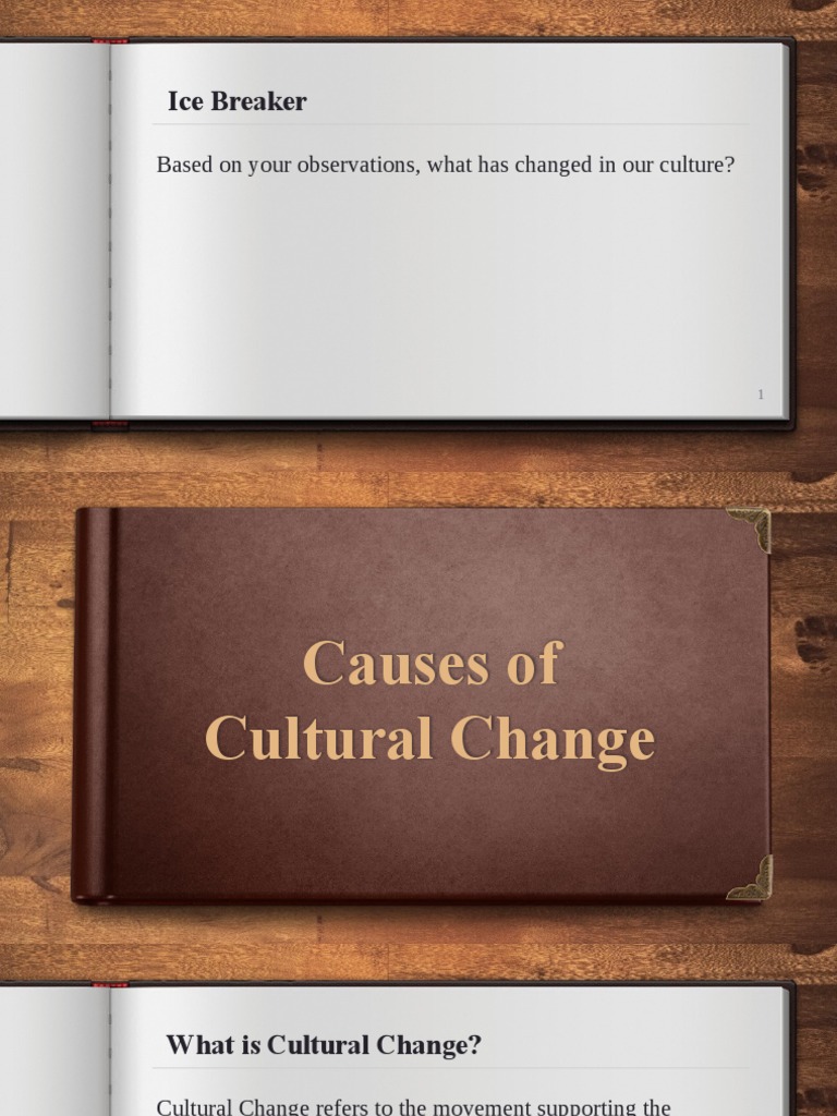 Causes of Cultural Change Explained | PDF | Invention | Society