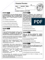 Prova Para Impressão Geograia 9º Ano