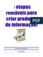 5 Etapas Rentáveis para Criar Produtos de Informação