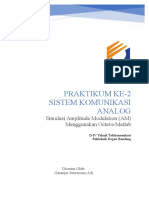 Praktikum 2 AM Sistem Komunikasi Analog - Revised - Version