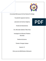 Investigación Enlaces de Alcoholes