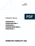 Komatsu Forklift Manual Revisions