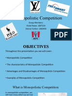 Monopolistic Competition Presentation