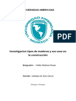 Investigacion Tipos de Maderas