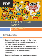 OSHA Occupational Noise Exposure Standards | PDF | Noise | Hearing