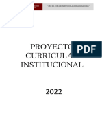 Proyecto Curricular Institucional-2022-Primaria - Secundaria 15nov PDF