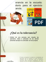 Capítulo 4, Tolerancia