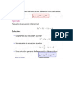 FORMULAS Ecuaciones