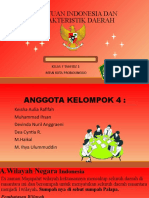 KESATUAN INDONESIA DAN KARAKTERISTIK DAERAH (Kelompok 4)