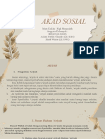 Akad Sosial Fiqh Muamalah