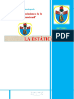 Estática y vectores en el Colegio G.U.E Leoncio Prado