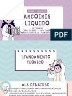 Informe de Indagacion, Arcoiris Liquido