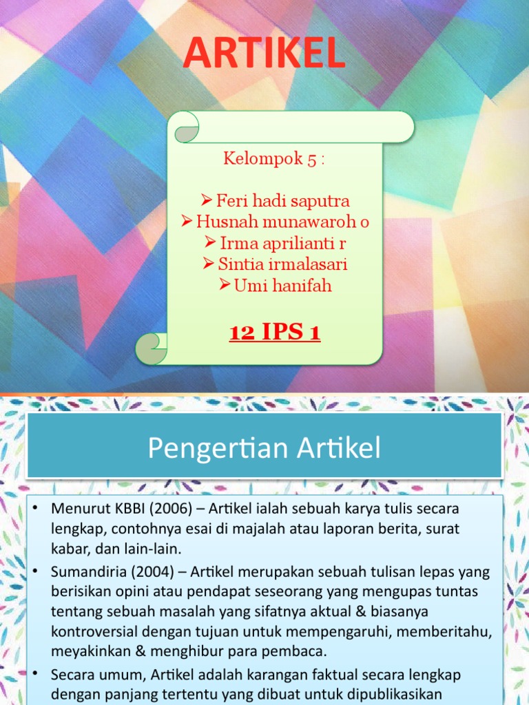 Artikel Lengkap | PDF