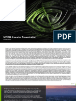 NVIDIA Investor Presentation Oct 2022