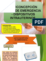 Anticoncepcion Oral de Emergencia - Dispositivo-Intrauterino Completo