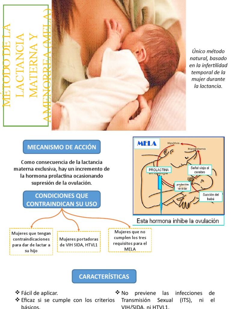 Metodo de La Lactancia Materna Exclusiva y Amenorrea | PDF