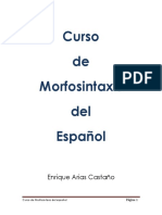 Cap. 2 Curso de Morfosintáxis Del Español