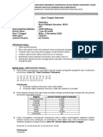 UTS STATISTIKA KPI D Semester V (NIM Ganjil)