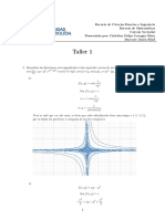 Calculo Vectorial - Taller 1