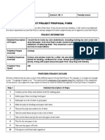 Copy of Proposal Form
