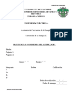 Practica 5 Conversión de La Energía Ii Ipn Esime