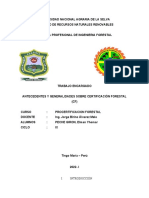Certificación forestal FSC