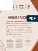 Derly Judaissy Diaz Certificado Maternidade UFRJ