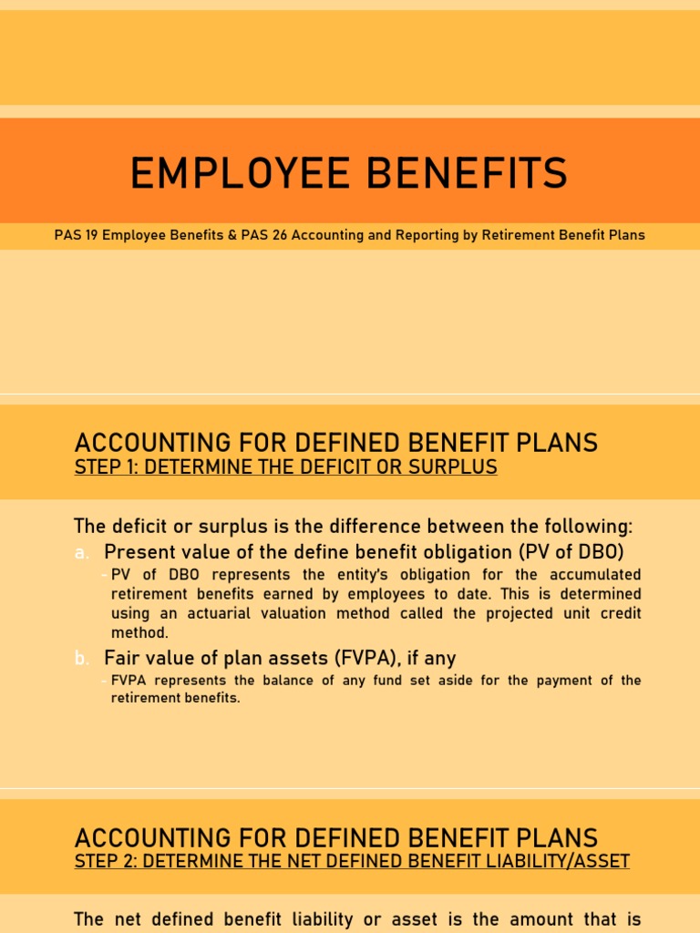 Topic 3 2 employee benefits pdf defined benefit pension plan fair