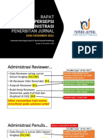 Rapat Penyamaan Presepsi Edisi Desember 2022