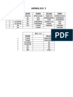 Jadwal 3 B