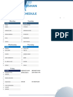 Jadwal Kebersihan X Ipa 2