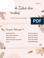 Kelompok 9 - PPT Fiqih Zakat Dan Wakaf