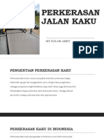 PERKERASAN JALAN KAKU (Autosaved) ILMU BAHAN