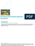 Functional and Temporal Approach