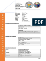 Students Curriculum Vitae Template 1