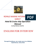 English For Interview Benar