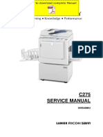 C275 Service Manual