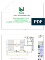 Renovasi Laboratorium Fakultas Psikologi Universitas Muhammadiyah Prof. Dr. Hamka