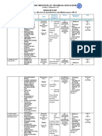 St. Therese Institute Technical Education Session Plan for Electrical Installation